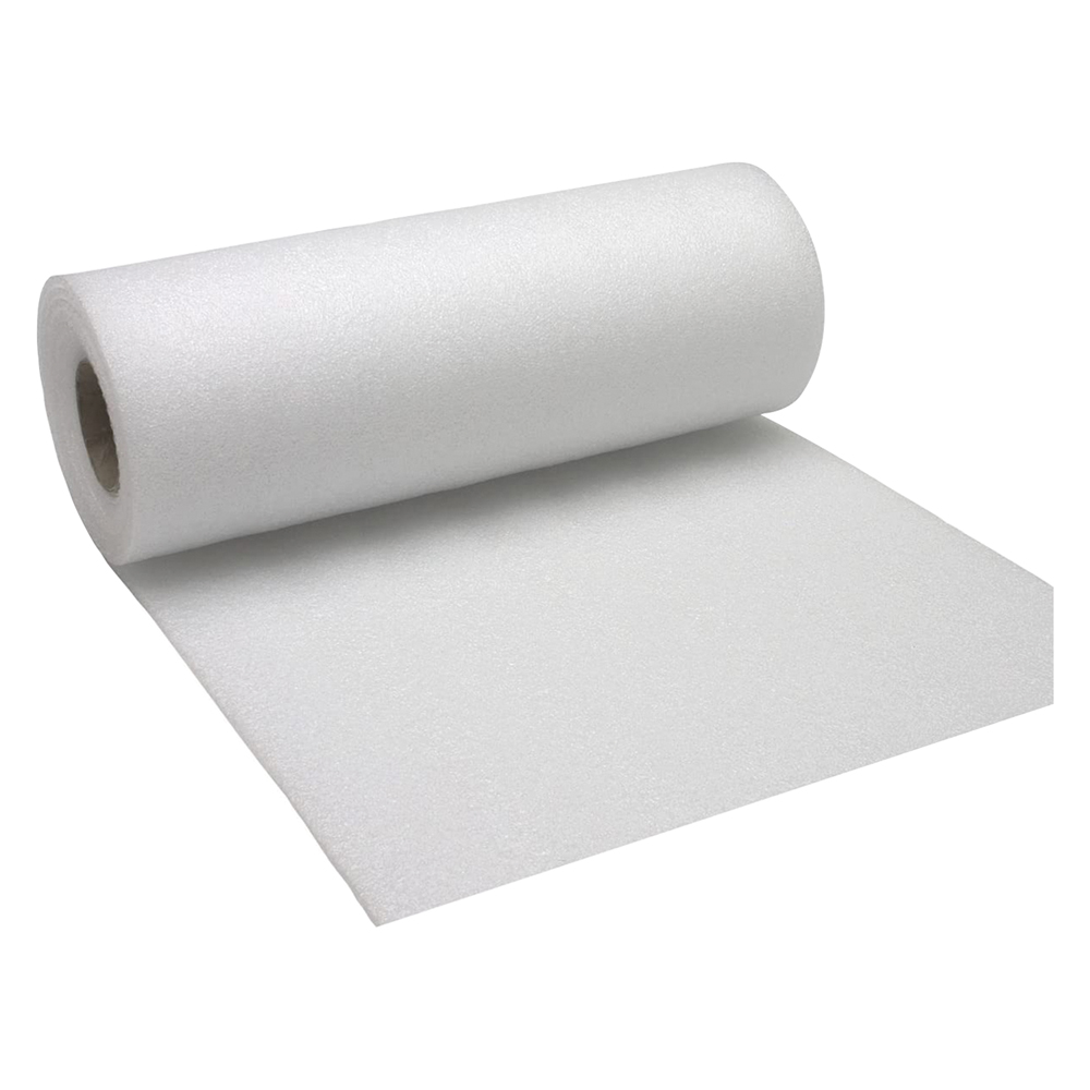 MATERASSINO SOTTOPAVIMENTO PER LAMINATO 120 cm x 25 m – Fonoassorbente in PE Espanso 2 mm