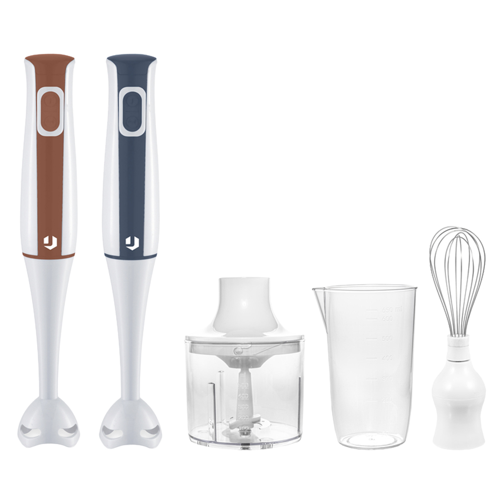 Frullatore a Immersione 3 in 1 – Sbattitore, Tritatutto, Mixer con Accessori