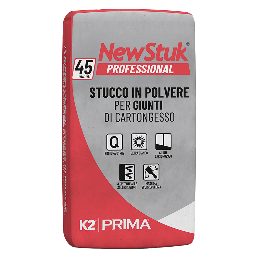 Stucco in Polvere per Cartongesso 5 kg – Stucco Professionale per Rasature e Giunti Interni