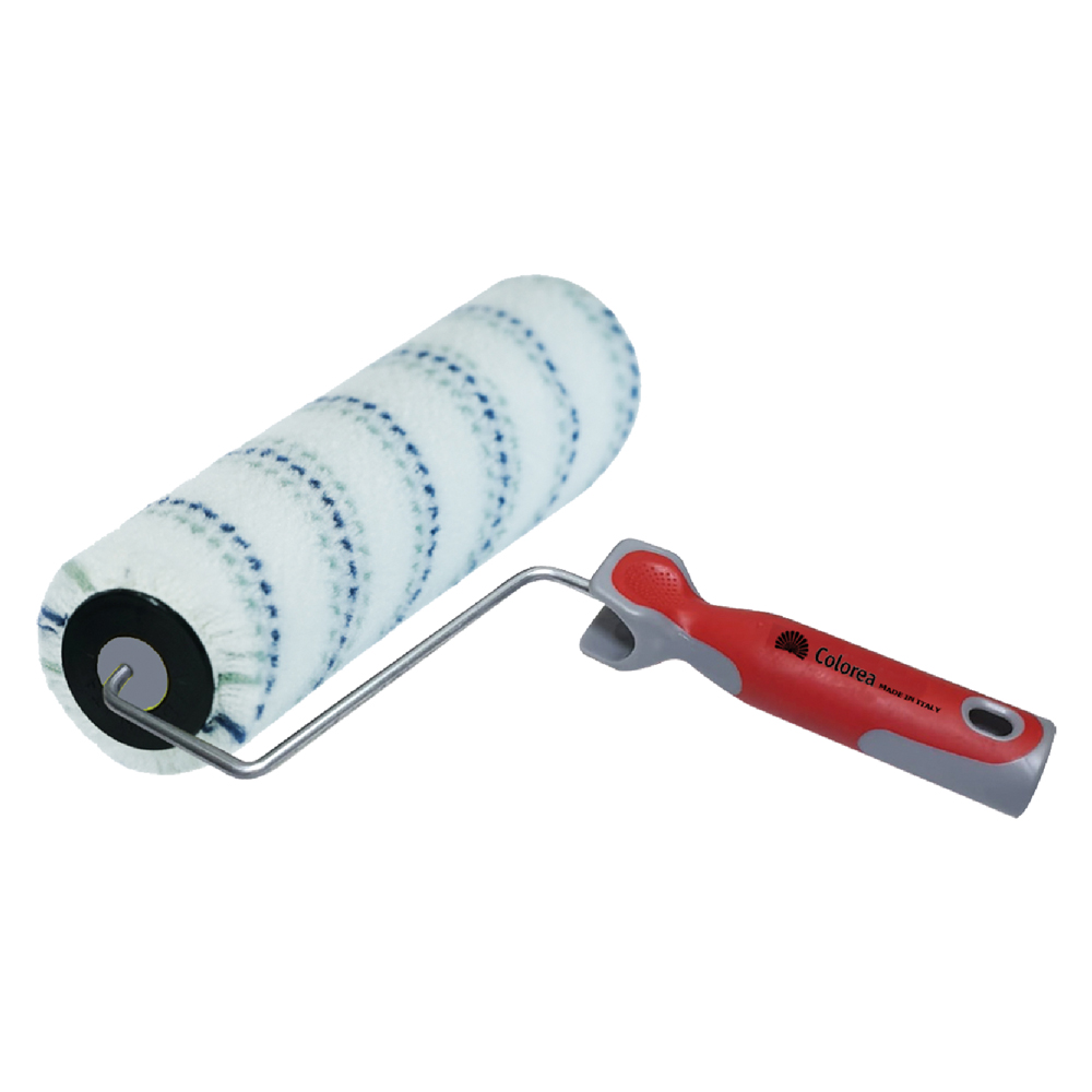 Rullo in Poliamide RJAN per Idropitture – Ø48 mm | Manico Antisolvente Anatomico