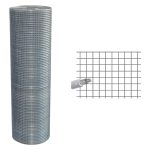 Rete Elettrosaldata Zincata First Rotolo 25 Metri per Recinzioni e Giardino