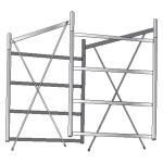 Alzata Completa per Trabattello – Kit Professionale a Norma D.Lgs. 81/08