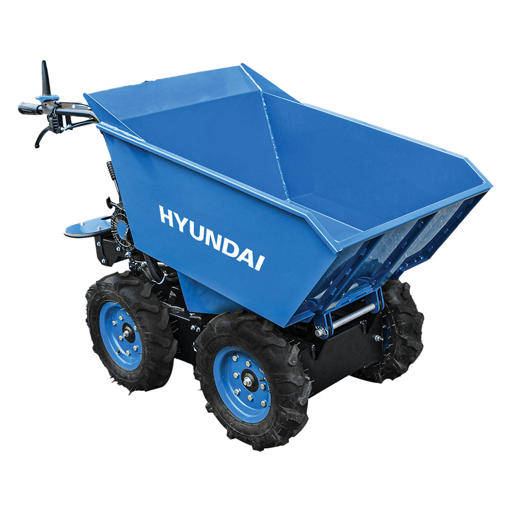 Motocarriola a Ruote 65920 – Benzina 4T, Carico 300 kg, Ribaltamento Manuale e 4x4