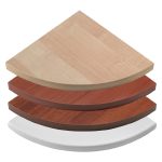 MENSOLA in Truciolare ad Angolo “ECOPAN ANGOLO” – Effetto Legno