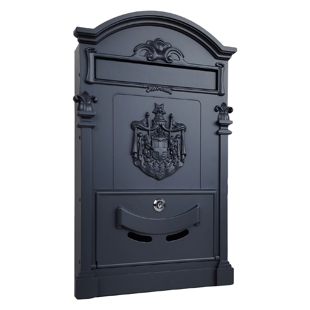 Cassetta Postale Camelia Maxi – 30×9,5×46 cm | Alluminio & Lamiera Zincata Verniciata – Elegante e Robusta