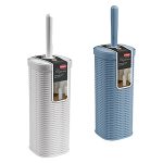 Porta Scopino WC "Elegance" in Plastica – Accessorio Bagno Compatto ed Elegante