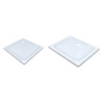 PIATTO DOCCIA BASSO SPESSORE 70x70 – Acrilico Bianco Lucido 5 cm