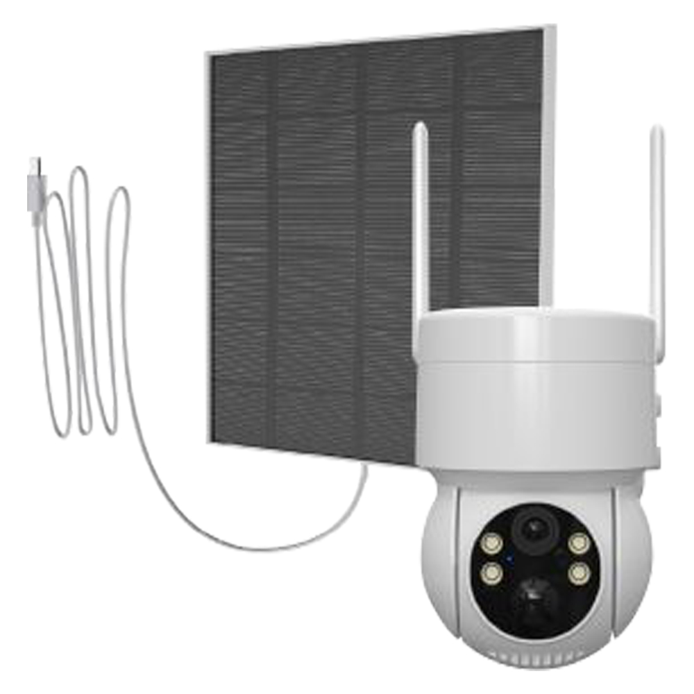 BRAVO Telecamera Solare Guardian 4G – Esterna Motorizzata, Senza Wi-Fi, Con Pannello Solare