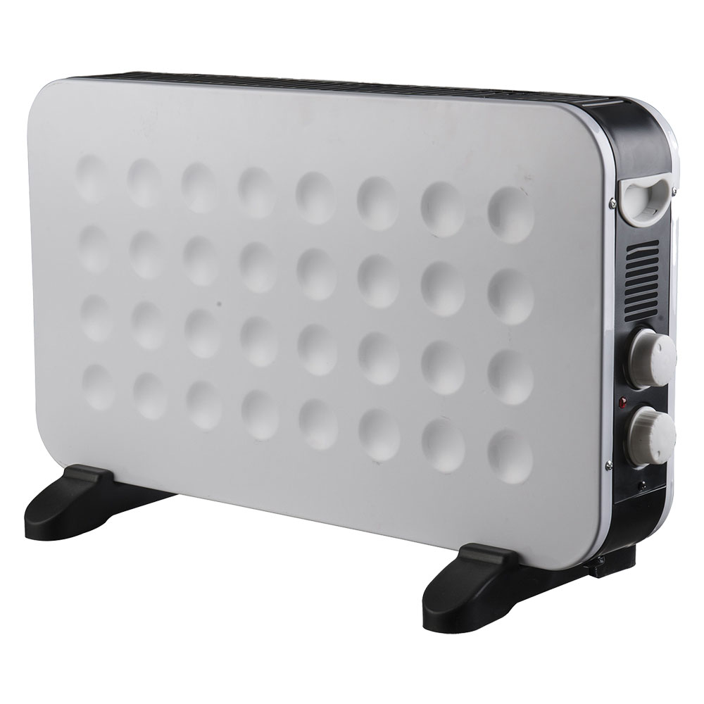 TERMOCONVETTORE BASIC 2000W – 3 livelli di potenza, termostato regolabile e protezione surriscaldamento