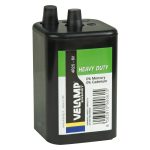 Batteria Zinco-Carbonio – Lunga Durata 400h, Per Lampada Lampeggiante