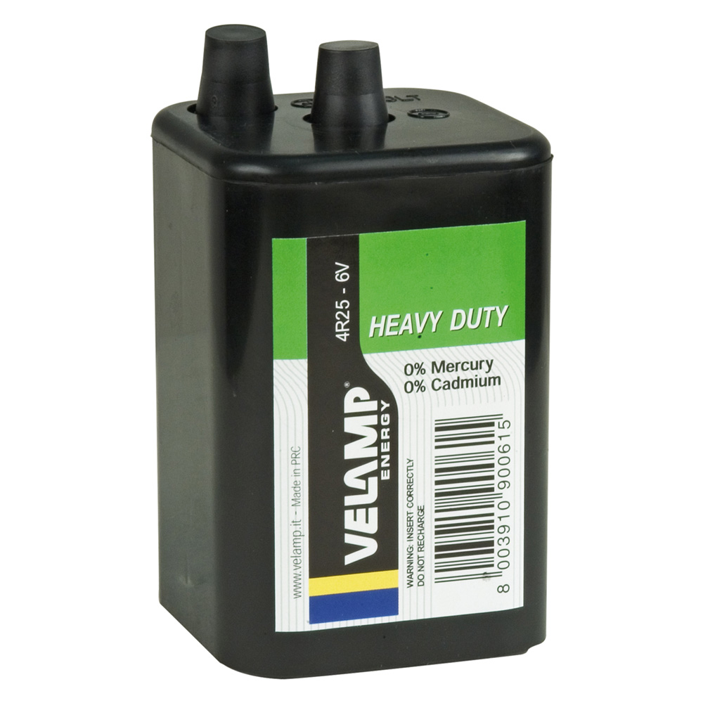 SA0024 Batteria Zinco-Carbonio – Lunga Durata 400h, Per Lampada Lampeggiante - immagine 1