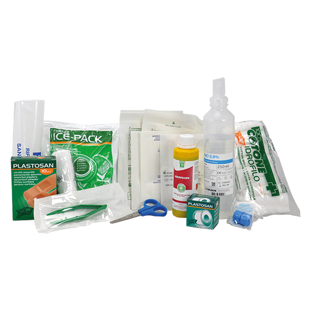 Pacco Medicazione “Allegato 2” – Ricambio Pronto Soccorso a Norma DM 388