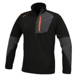 Felpa da Lavoro 7654N – Elasticizzata, Leggera 180gr, con Tasca Zip