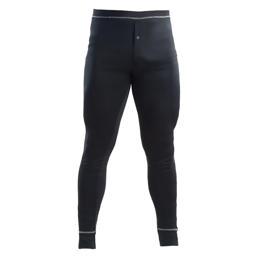 SA0358 CALZAMAGLIA INTIMA TERMICA – Poliestere Cooldry 180 g/m² con Apertura Frontale e Cuciture Grigie - immagine 1