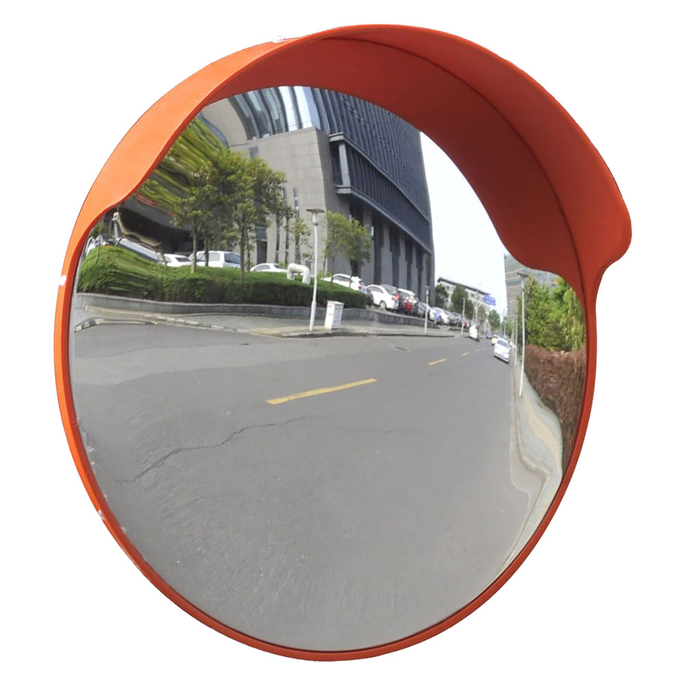 SPECCHIO STRADALE PARABOLICO INFRANGIBILE DB VISTA – Policarbonato, Antiurto, Con Cupolino