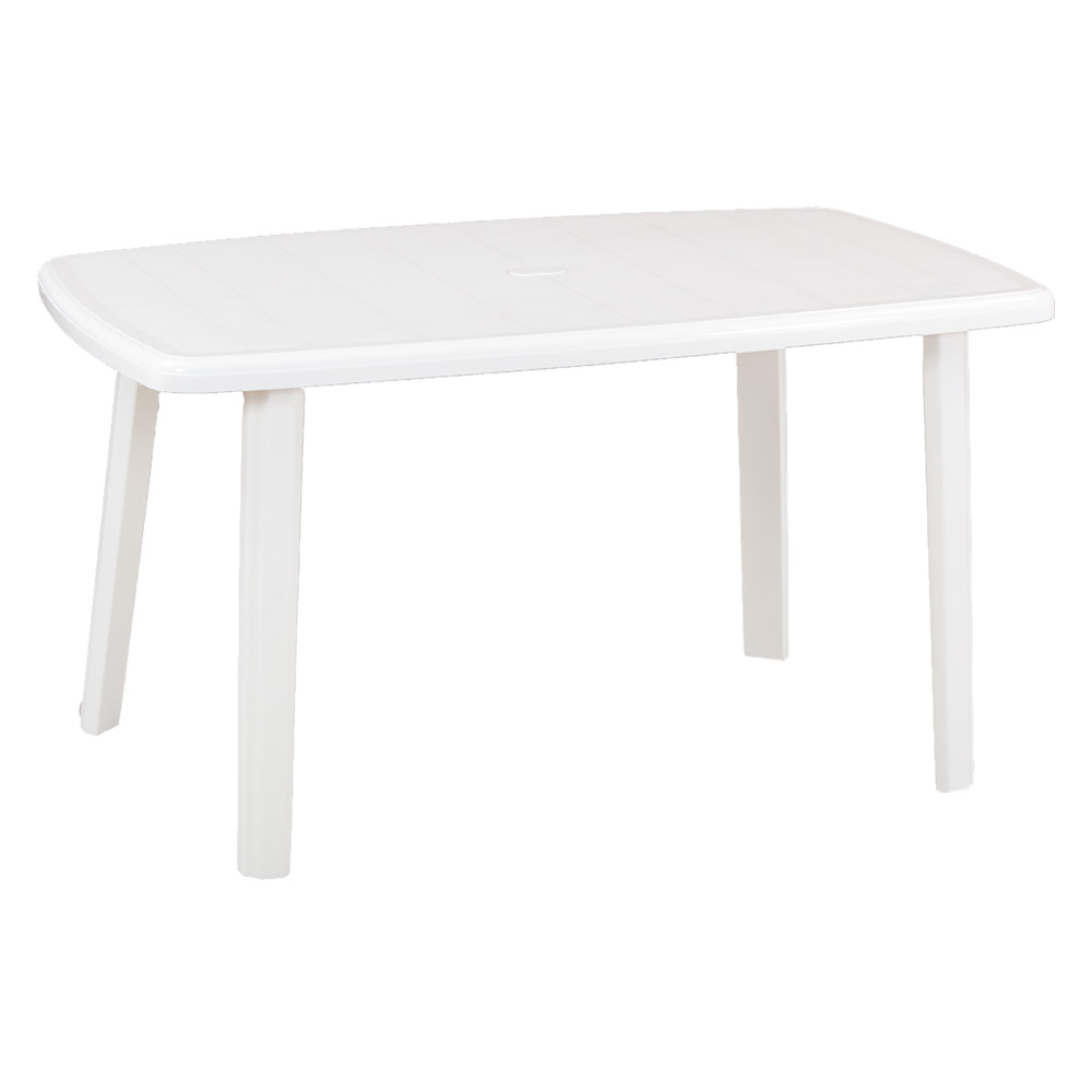 Tavolo in Polipropilene Cayman 140x90 cm – Tavolo da Giardino Resistente