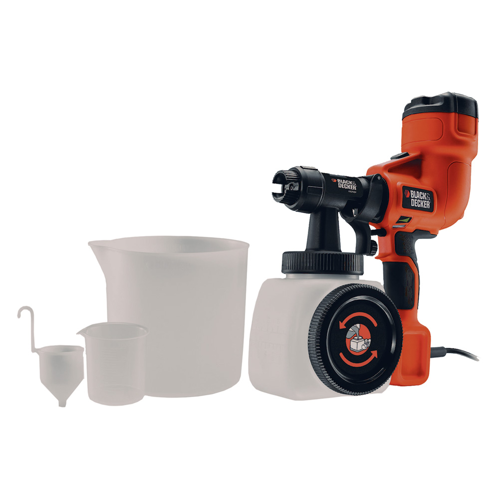 PISTOLA per Verniciatura a Spruzzo HVLP200C-IT 400 W con Serbatoio 1200 ml