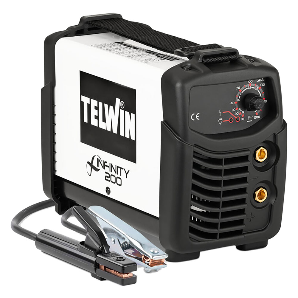 Saldatrice INFINITY 200 ACX 230V – MMA e TIG DC 180A | Compatta, potente e versatile