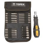 CACCIAVITE A CRICCHETTO CON INSERTI E BUSSOLE IN ACCIAIO CROMO-VANADIO