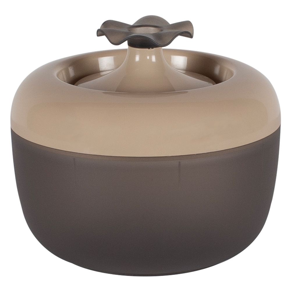 AG1829-2 Fontana per Gatti Malaga Fiore 1,7 L – Acqua Filtrata Silenziosa Mocaccino - immagine 1