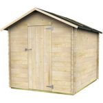 Casetta in Legno Sorrento con Pavimento 178x218 cm – Spessore 16 mm, Tetto Impermeabilizzato