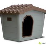 Cuccia con Tetto Inclinato Sprint Eco – Cuccia per Cani e Animali in Plastica Riciclata Resistente