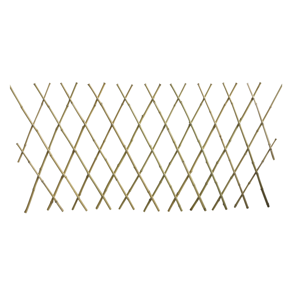 Traliccio in Canna di Bambù per Rampicanti 2x1 m Grigliato Naturale da Giardino