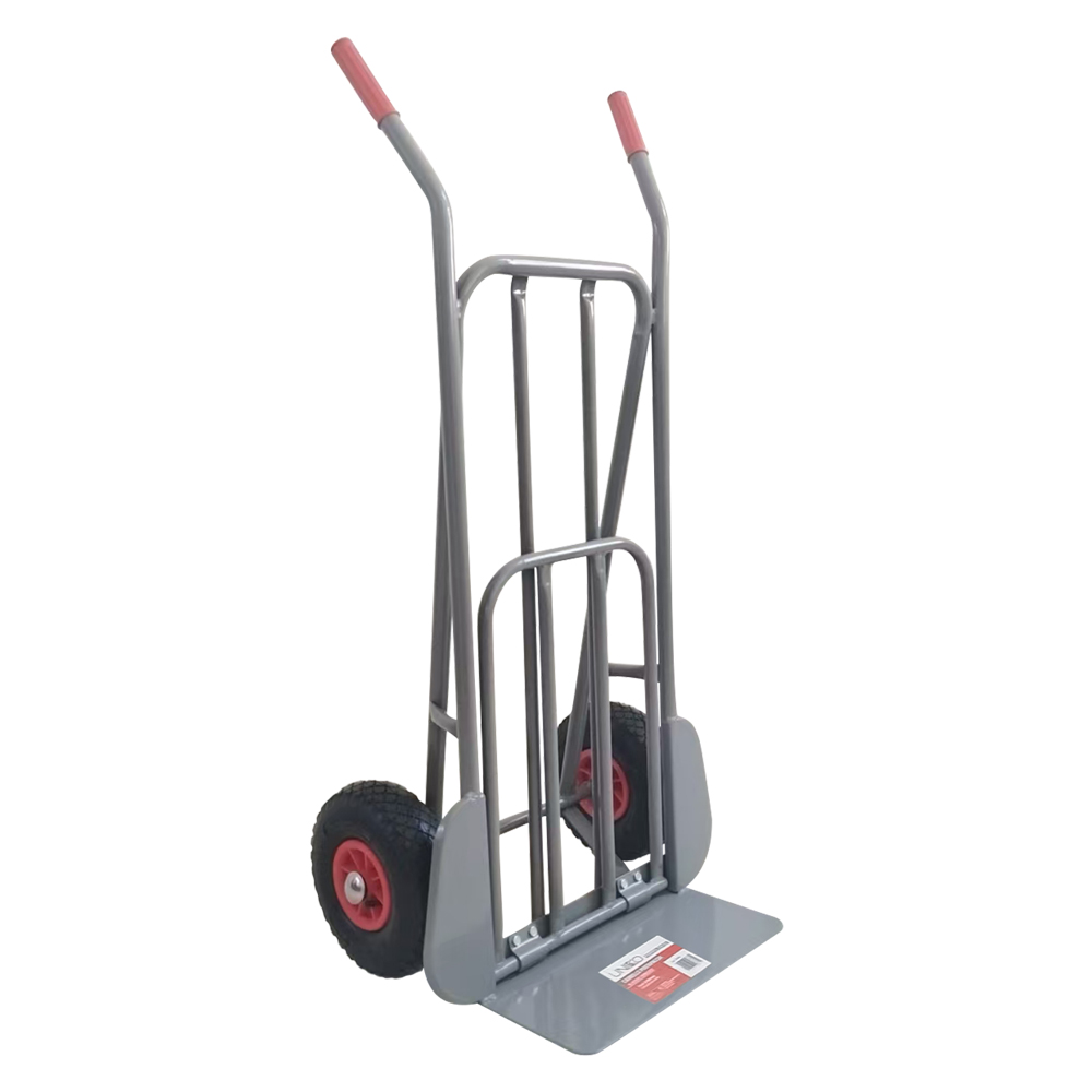 Carrello Portapacchi con Pala Ribaltabile in Acciaio Verniciato – Portata 200 kg