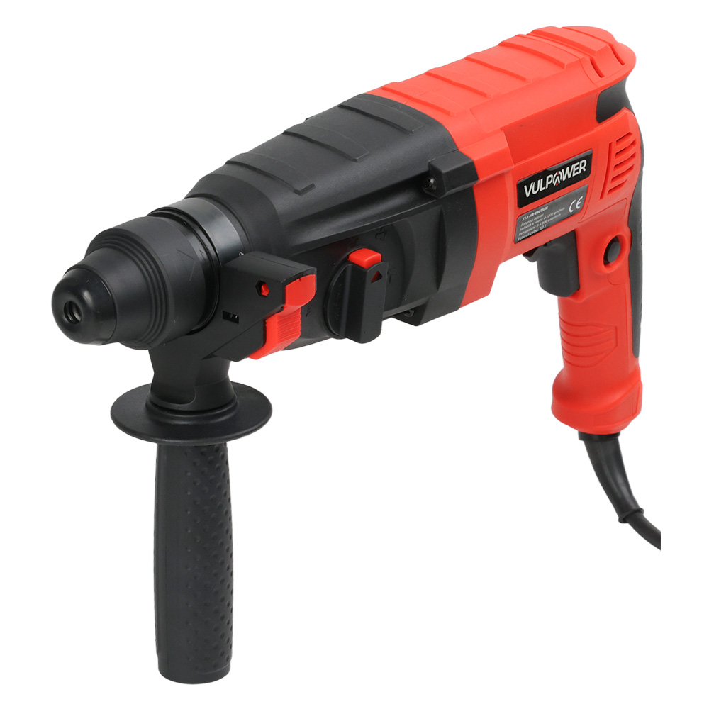Trapano a percussione 2607SRE 800 W – Foratura calcestruzzo 26 mm, 3 punte e 2 scalpelli