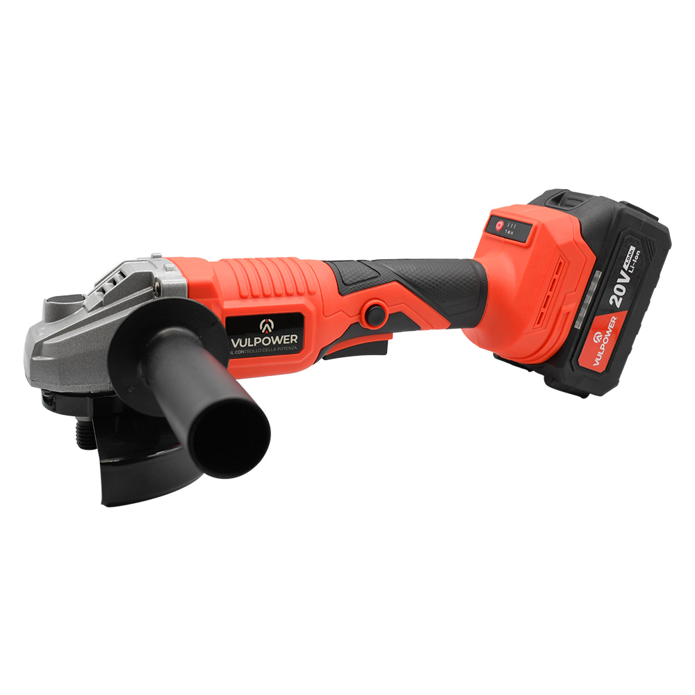 Smerigliatrice angolare a batteria KZ10-125 20 V brushless Ø 115/125 mm – Batteria 4 Ah inclusa