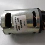 Motore elettrico originale Volpi per abbacchiatore Giulivo – Versioni 48 V e 12 V con interruttore termico
